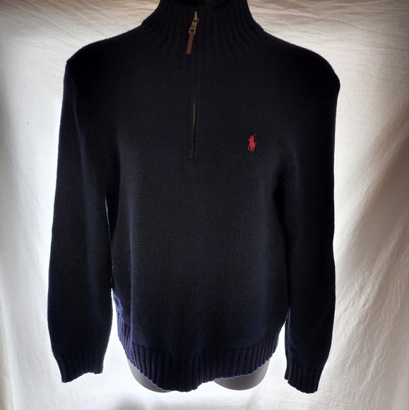 Ralph lauren polo zip-up sweater - Picture 3 of 4